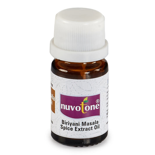 Nuvotone Hyderabadi Biryani Masala Oil – Authentic Flavor Booster for Biryani (10 ml)