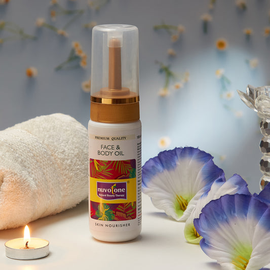 Nuvotone Skin Nourisher – Ayurvedic Blend with Sandalwood & Ashwagandha (100 ml)