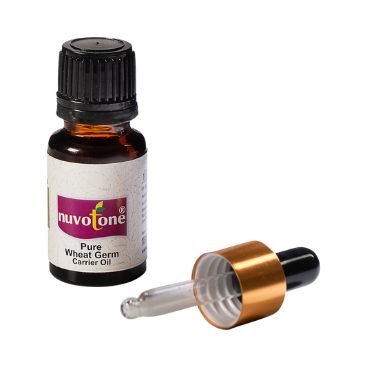 Nuvotone Wheat Germ Carrier Oil – Nutrient-Rich Oil for Skin, Hair & Nails (10 ml)