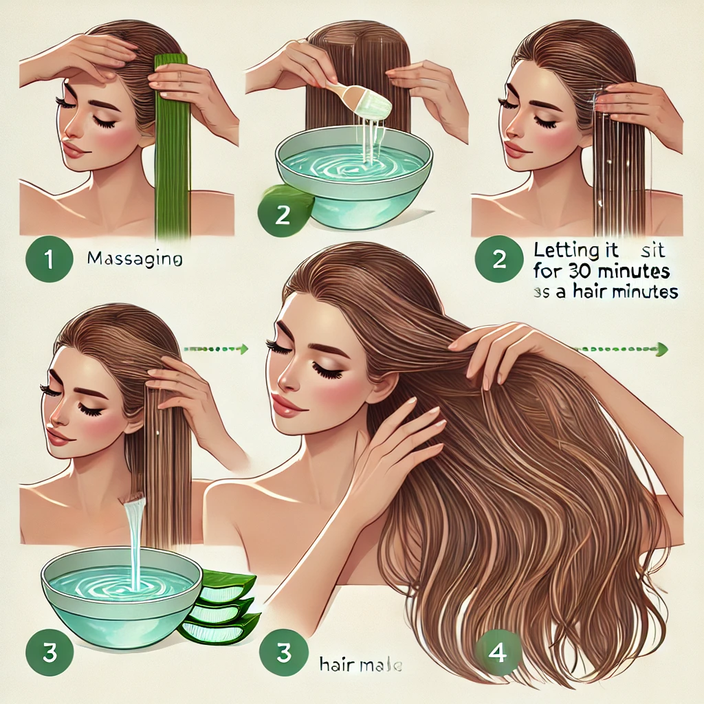 How to Use Aloe Vera Gel for Hair