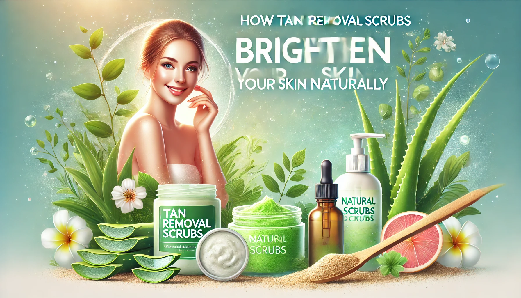 How Tan Removal Scrubs Can Brighten Your Skin Naturally