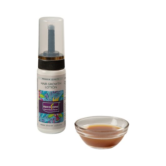 Nuvotone Premium Hair Growth Lotion – Ayurvedic Slow-Heat Formula for Scalp, Beard & Brows (100 ml)