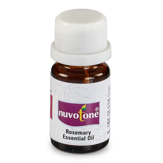 Rosemary Essential Oil – Focus, Hair Growth & Respiratory Relief | 100% Natural, Undiluted (10 ml)